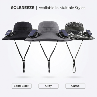 SolBreeze AirHat™ | Solar Powered Hat